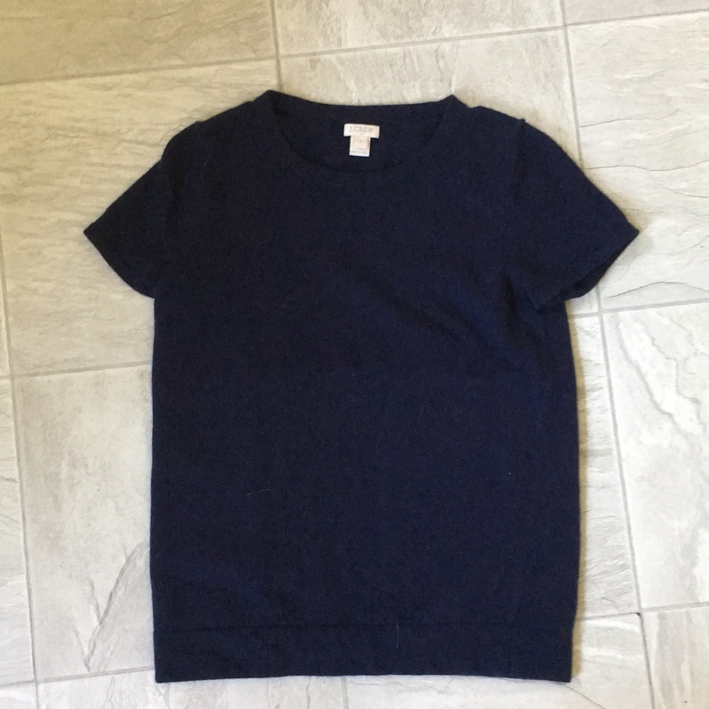 J Crew short sleeve sweater size small
